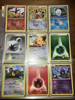Pokemon League Copy Cat, Oshawott, Double Colorless Championship Cards Lot Of 9 - Image 1