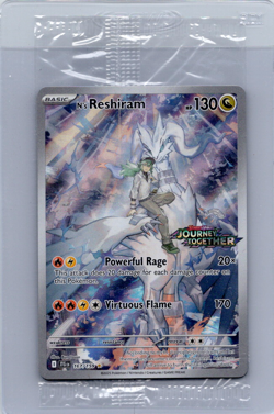 Pokemon TCG N's Reshiram Stamped Illustration Rare Promo Card 167/159 [Sealed] - Image 1