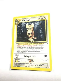 NOCTOWL - 42/111 - Neo Genesis - Pokemon Card - MP - Image 1
