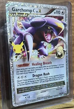 Pokemon Garchomp TCG 145/147 C LV.X 25th Anniversary Celebrations NM/M Condition - Image 3