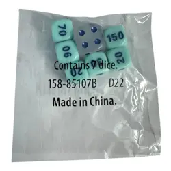 Pokemon TCG Silver Tempest ETB Dice 6 Damage Counters and 1 Coin-Flip Die New - Image 2