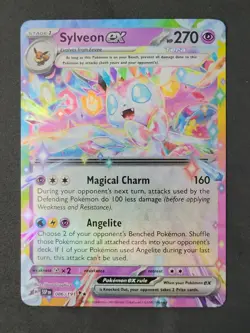 Sylveon ex 086 NM Double Rare Surging Sparks Pokemon TCG - Image 1