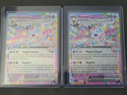 Sylveon ex 086 NM Double Rare Surging Sparks Pokemon TCG - Image 3