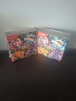 LOT Of 2 Pokemon TCG Scarlet & Voilet Paldean Fates Booster Bundle - New Sealed - Image 1