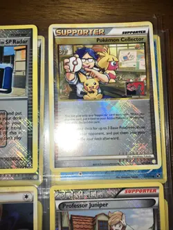 Pokemon League Pokemon Collector, Professor Juniper, Championship Cards Lot Of 8 - Image 2