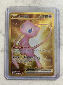Pokemon TCG Mew EX 205/165 Scarlet & Violet 151 Hyper Rare Gold - Image 3