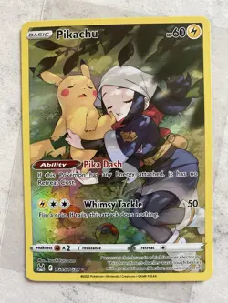 Pokemon TCG Pikachu TG05/TG30 Lost Origin Trainer Gallery Holo NM/M - Image 1