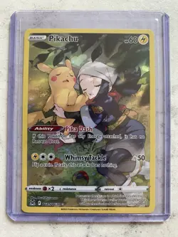 Pokemon TCG Pikachu TG05/TG30 Lost Origin Trainer Gallery Holo NM/M - Image 3