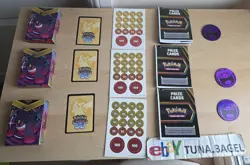 3 x Pokemon TCG Mega Battle Decks Gengar ex *Opened No Haunter or Gengar Promos* - Image 4