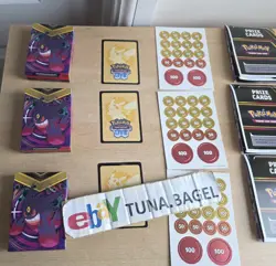 3 x Pokemon TCG Mega Battle Decks Gengar ex *Opened No Haunter or Gengar Promos* - Image 5