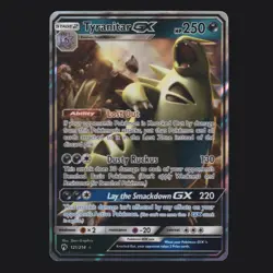 Tyranitar GX Lost Thunder 121/214 Holo Ultra Rare Pokemon TCG NM 🔥 - Image 1
