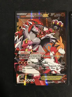 Pokemon Team Magma’s Groudon EX 15/34 and Team Aqua’s Kyogre EX 6/34 - Image 5
