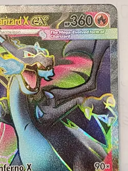 Mega Charizard X ex Full Art Ultra Rare 109/094 Pokemon Phantasmal Flames En- NM - Image 5