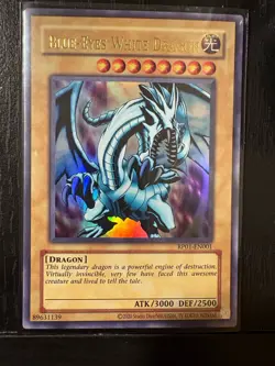 Yu-Gi-Oh! Blue-Eyes White Dragon Retro Pack RP01-EN0012024 Unlimited Ultra Rare - Image 1