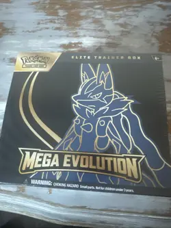 Pokemon TCG: Mega Evolution - Lucario Elite Trainer Box ETB - Factory Sealed - Image 1
