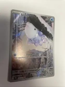 Pokemon TCG Snom 168/162 Temporal Forces Holo Illustration Rare NM Free Ship - Image 2