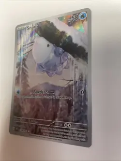 Pokemon TCG Snom 168/162 Temporal Forces Holo Illustration Rare NM Free Ship - Image 3