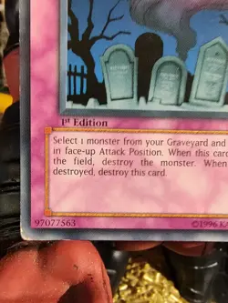 Call of the Haunted PSV-112 1996 Ultra Rare 1st Edition Yugioh LP - Image 2