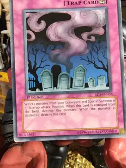 Call of the Haunted PSV-112 1996 Ultra Rare 1st Edition Yugioh LP - Image 4