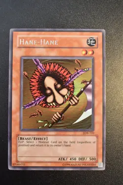 Hane-Hane LOB-110 Yu-Gi-Oh! Card - Unlimited - Rare - NM - Image 1