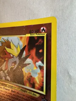 Pokemon Card - Entei #34 Black Star WOTC Movie Promo Reverse Holo - Image 4