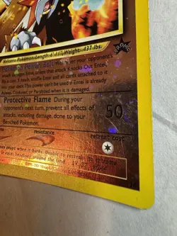 Pokemon Card - Entei #34 Black Star WOTC Movie Promo Reverse Holo - Image 5