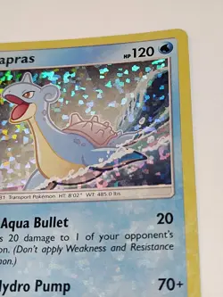 Lapras - 5/12 - Exclusive Sparkle Holo McDonald's 2019 - Pokemon TCG Card - Image 3
