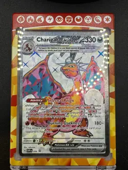 Charizard ex - SVP 056 - Ultra Rare - SV Black Star Promo - Pokemon Card In Case - Image 2