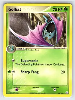 Golbat 36/101 2004 EX Hidden Legends Pokemon Card Non Holo Uncommon - Nm/Vlp - Image 1
