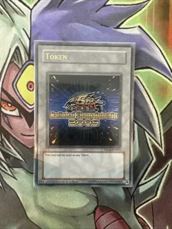 TKN4-EN001 Token National Championships 2009 Super Rare Unl Edition NM Yugioh - Image 1