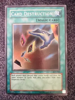 Yugioh Card Destruction SDY-042 Super Rare Unlimited Edition NM - Image 1
