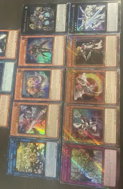 Yugioh RA04 Lot Of 13 Cards With 5 Platinum Rares All NM - Image 2