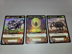 World of Warcraft TCG Loot Card Lot Nightsaber Cub, Eye Of Legion, Sand Scarab - Image 1