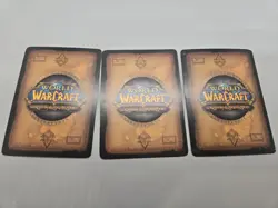 World of Warcraft TCG Loot Card Lot Nightsaber Cub, Eye Of Legion, Sand Scarab - Image 2