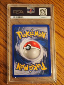Pokemon 2003 Ruby Sapphire Blaziken holo card, PSA 8 - Image 4