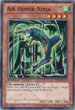 Air Armor Ninja - SP13-EN016 - Starfoil Rare - Unlimited Edition - Lightly Playe - Image 1