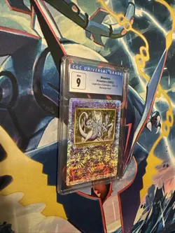 Pokemon Mewtwo 2002 Legendary Reverse Holo Card 29/110 CGC 9 Gem Mint - Image 2