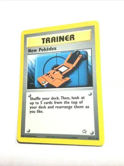 NEW POKEDEX - 95/111 - Neo Genesis - Pokemon Card - LP - Image 1