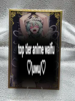 A6 Size Siwen Wave 3 Nelliel Bleach Manga Anime Waifu Hentai Card - Image 1