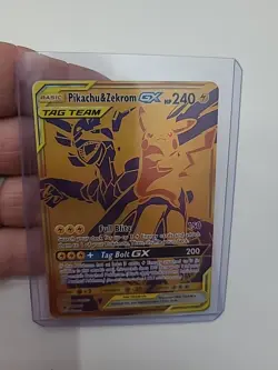 Pokemon Pikachu Zekrom GX TCG Sun & Moon SM248 Holo Black Star Promo Card NM - Image 4