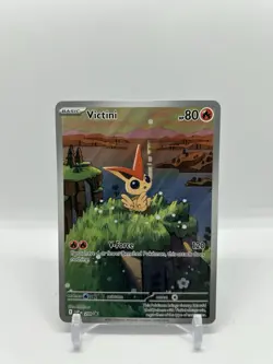 Victini 208 Sv: Scarlet & Violet Promo Cards Holo Illustration Rare Near Mint - Image 1