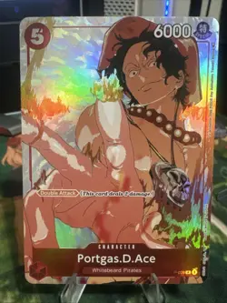 Portgas.D.Ace (Gift Collection 2023) P-028 One Piece Promotion Cards Foil - Image 1
