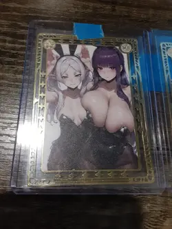 Goddess Story Waifu Metal Card Lusamine Freiren x2 MR LP *Read Desc.* - Image 2