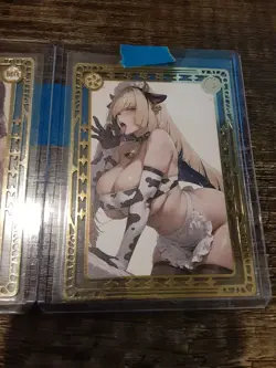 Goddess Story Waifu Metal Card Lusamine Freiren x2 MR LP *Read Desc.* - Image 3