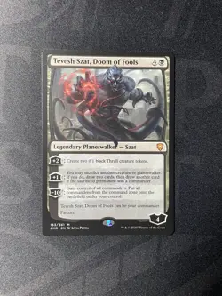 MTG English Tevesh Szat, Doom of Fools Mint Normal Commander Legends #153/361 - Image 1