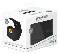Ultimate Guard Sidewinder Deck Case Monocolor Black 80+ Card Storage Box ccg mtg - Image 1