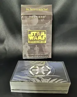 Star Wars CCG Premiere Unlimited Starter - Factory Sealed Cards - Open Box - Image 4