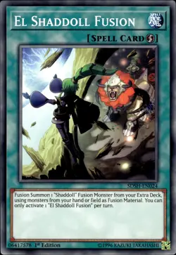El Shaddoll Fusion - 1st Edition SDSH-EN024 - NM - YuGiOh - Image 1