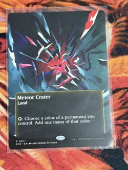 Meteor Crater (0071) - Borderless Edge of Eternities - Image 1