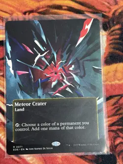 Meteor Crater (0071) - Borderless Edge of Eternities - Image 2